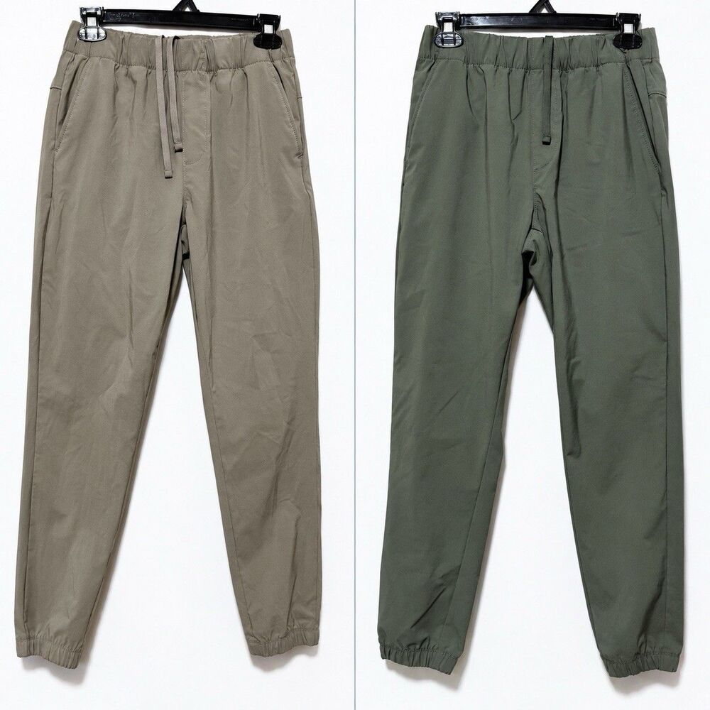 Member’s Mark Men’s Travel Jogger Pants Green Size Small Lot of 2